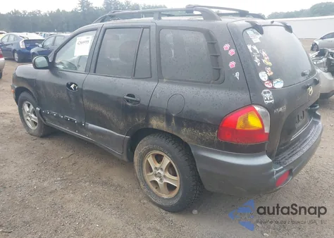 2004 Hyundai Santa Fe из США, поврежденный, VIN KM8SB12B24U715492